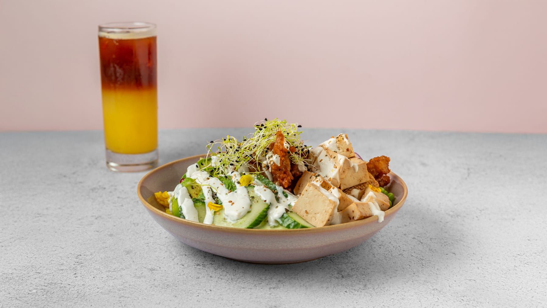 ACD Bowl vegan au tofu grillé